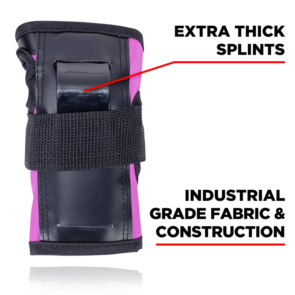 187 Killer Pads - Six Pack Pad Set - Pink/Teal