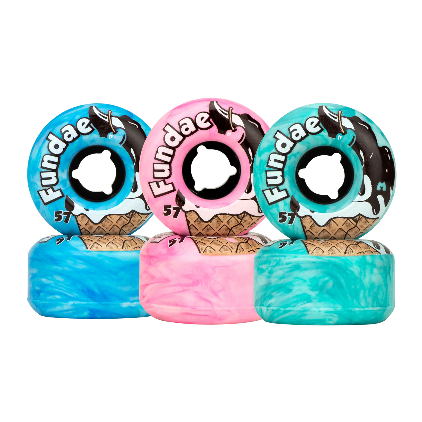 Moxi Fundae Wheels (4pk)