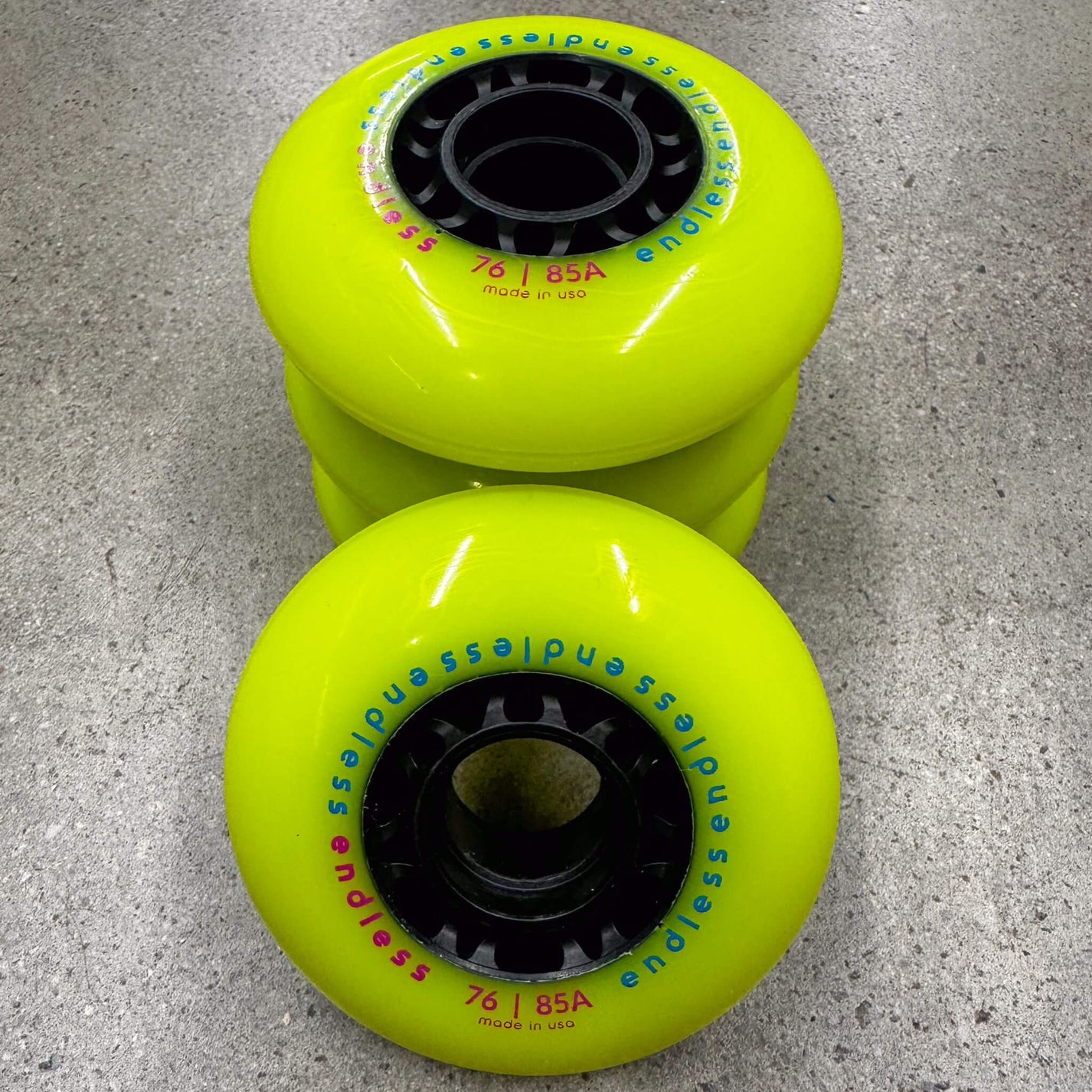 Endless 76mm Wheels