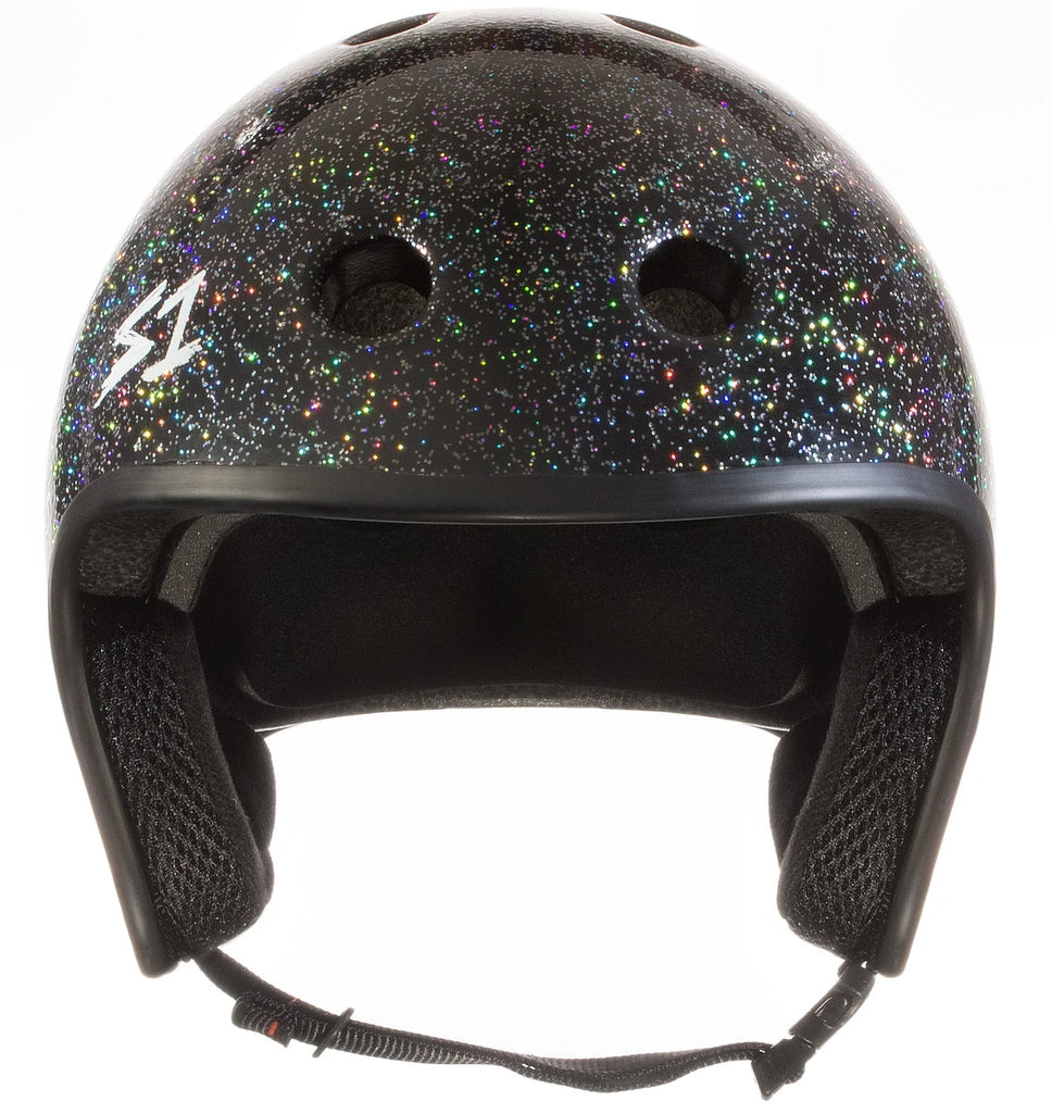 S1 Retro Lifer Helmet - Black Glitter