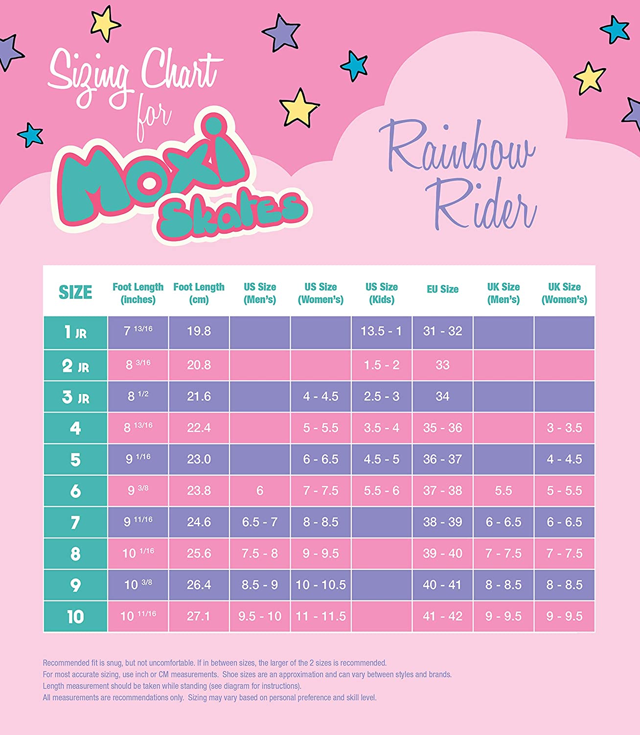 Moxi - Rainbow Rider - Black