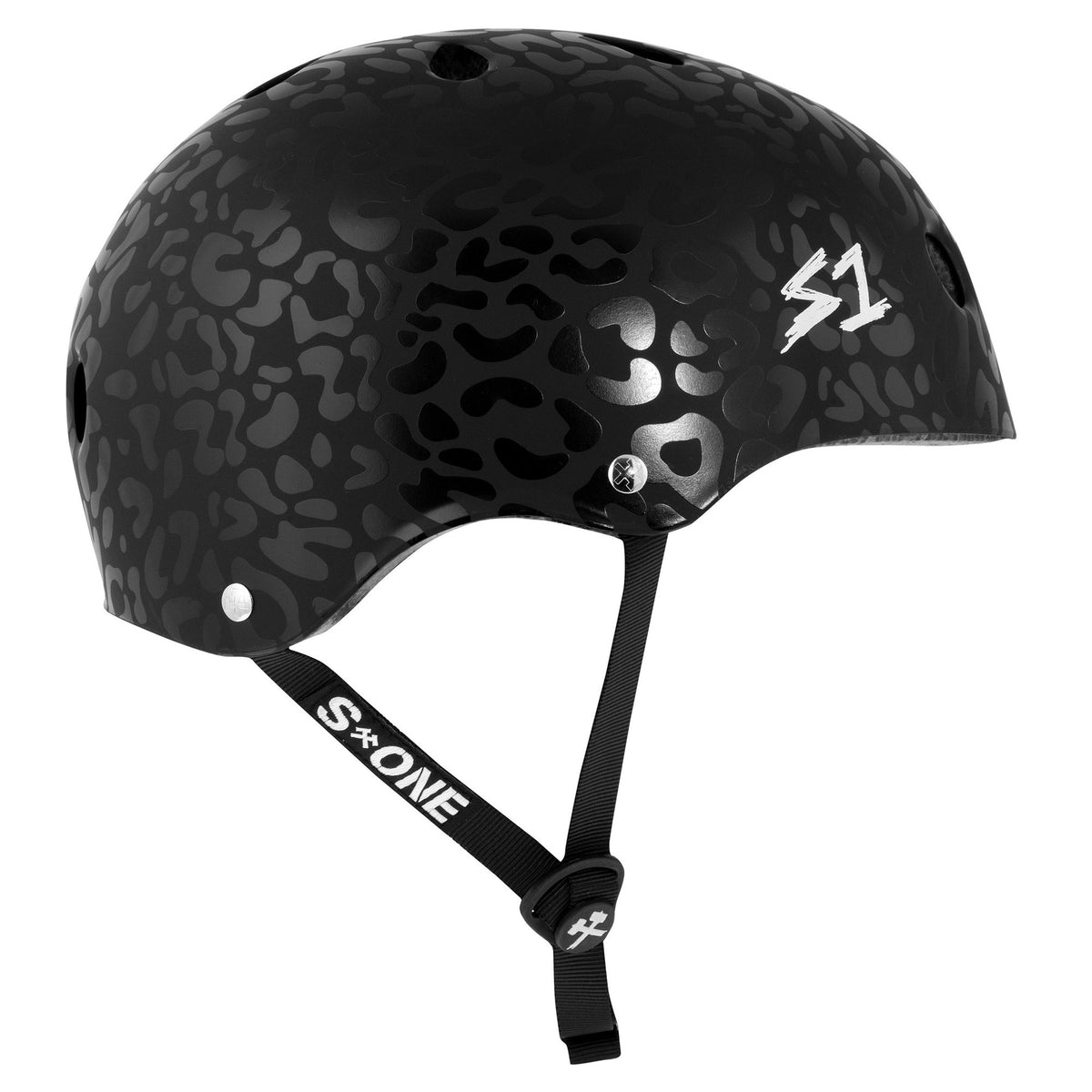 S1 Lifer Helmet - Black Leopard Matte