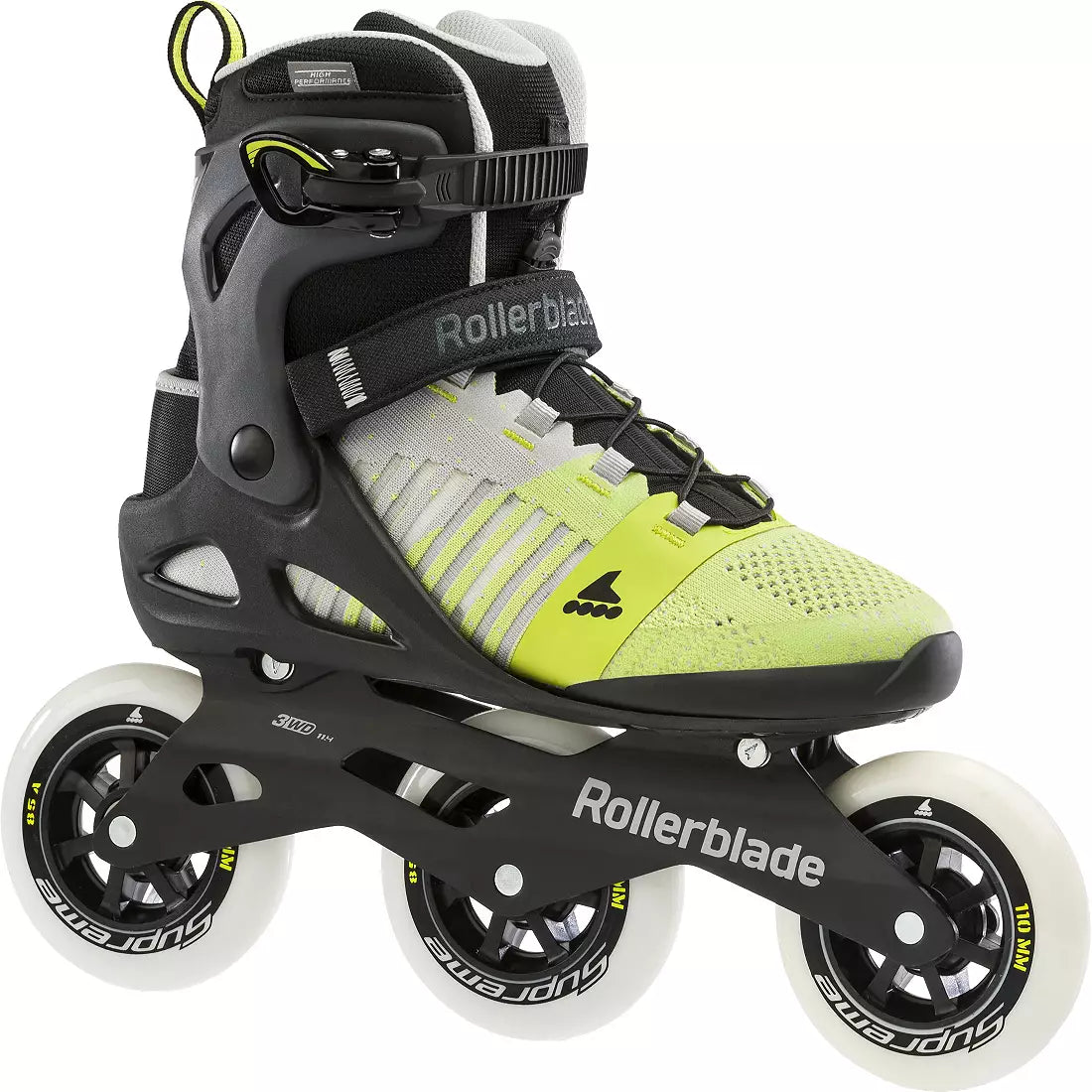 Rollerblade Macroblade 110 3WD (Grey/Yellow)