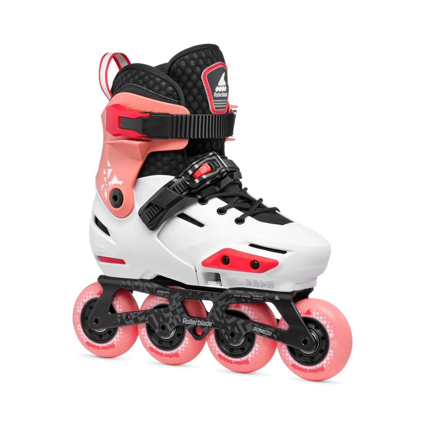 Rollerblade Apex JR - Platinum/Coral