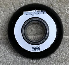 50/50 inline skate wheel 60mm/90a black (qty 4)