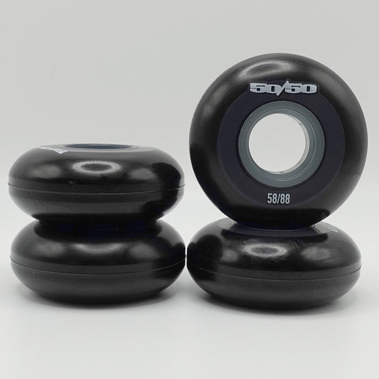 50/50 Wheels - 58mm/88A (4pk)