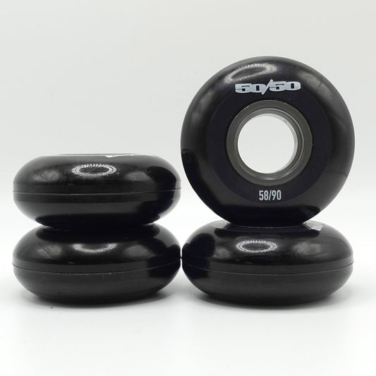 50/50 Wheels - 58mm/90a (4pk)