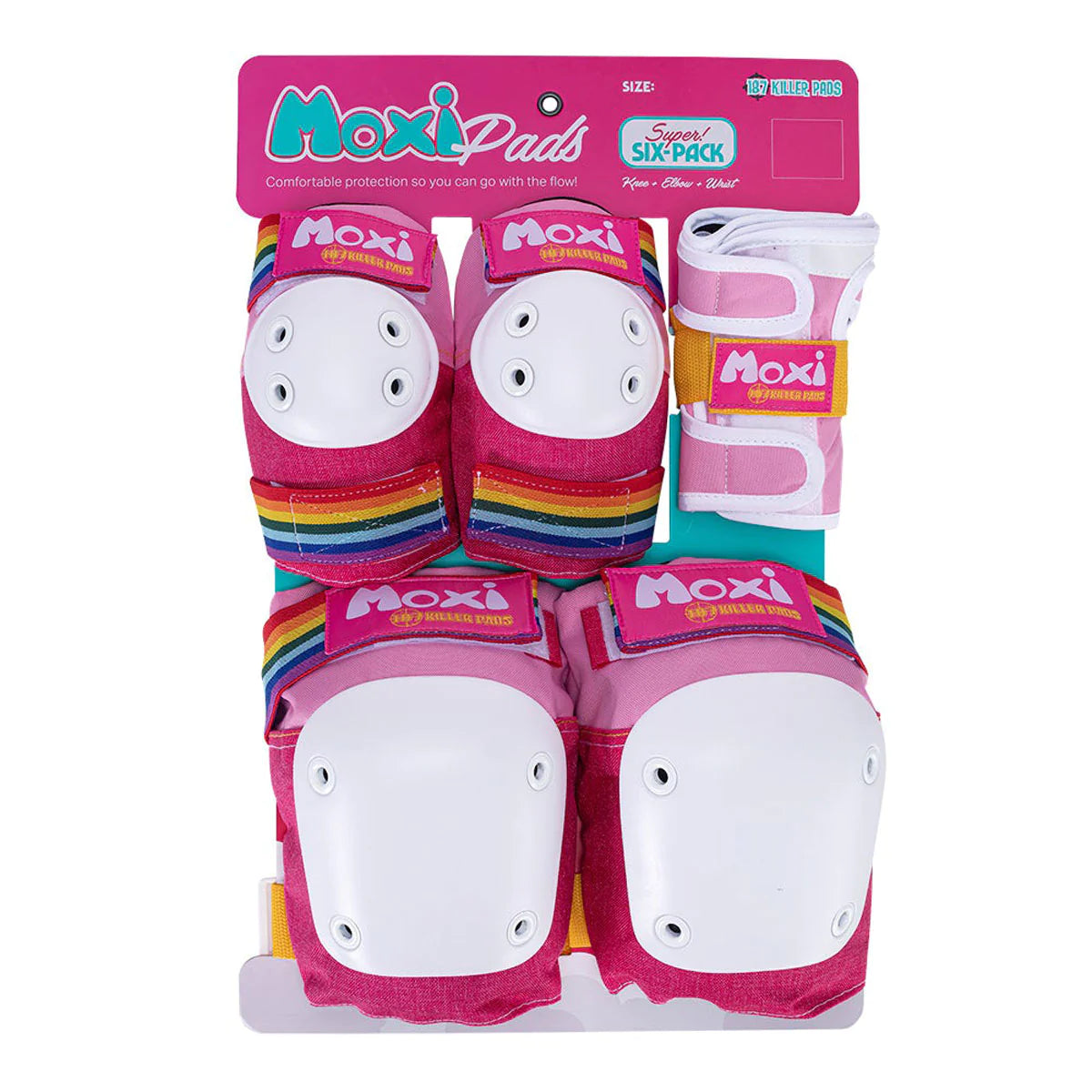 187 Killer Pads - Six Pack Pad Set - Pink