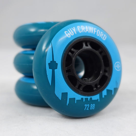 Compass Guy Crawford 72mm/88a Wheels - Blue (4pk)