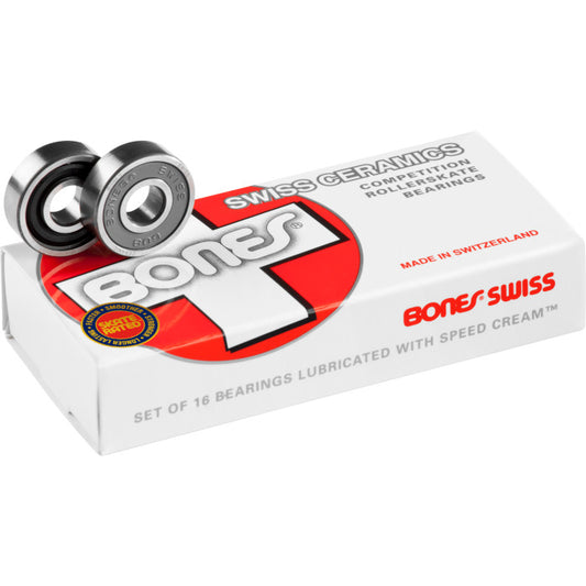 Bones Swiss Ceramic Bearings 7mm 16-pack