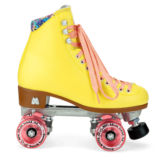 Moxi Beach Bunny Roller Skates - Strawberry Lemonade