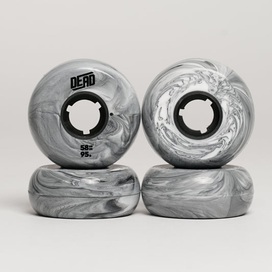 Dead 58MM/95A - Grey Marbled (SET OF 4)