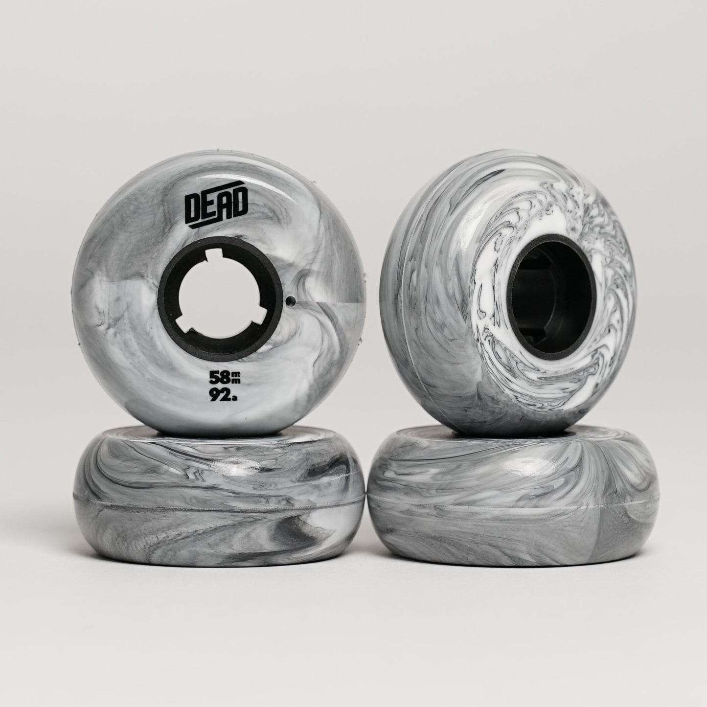 Dead 58MM/92A - Grey Marbled (SET OF 4)