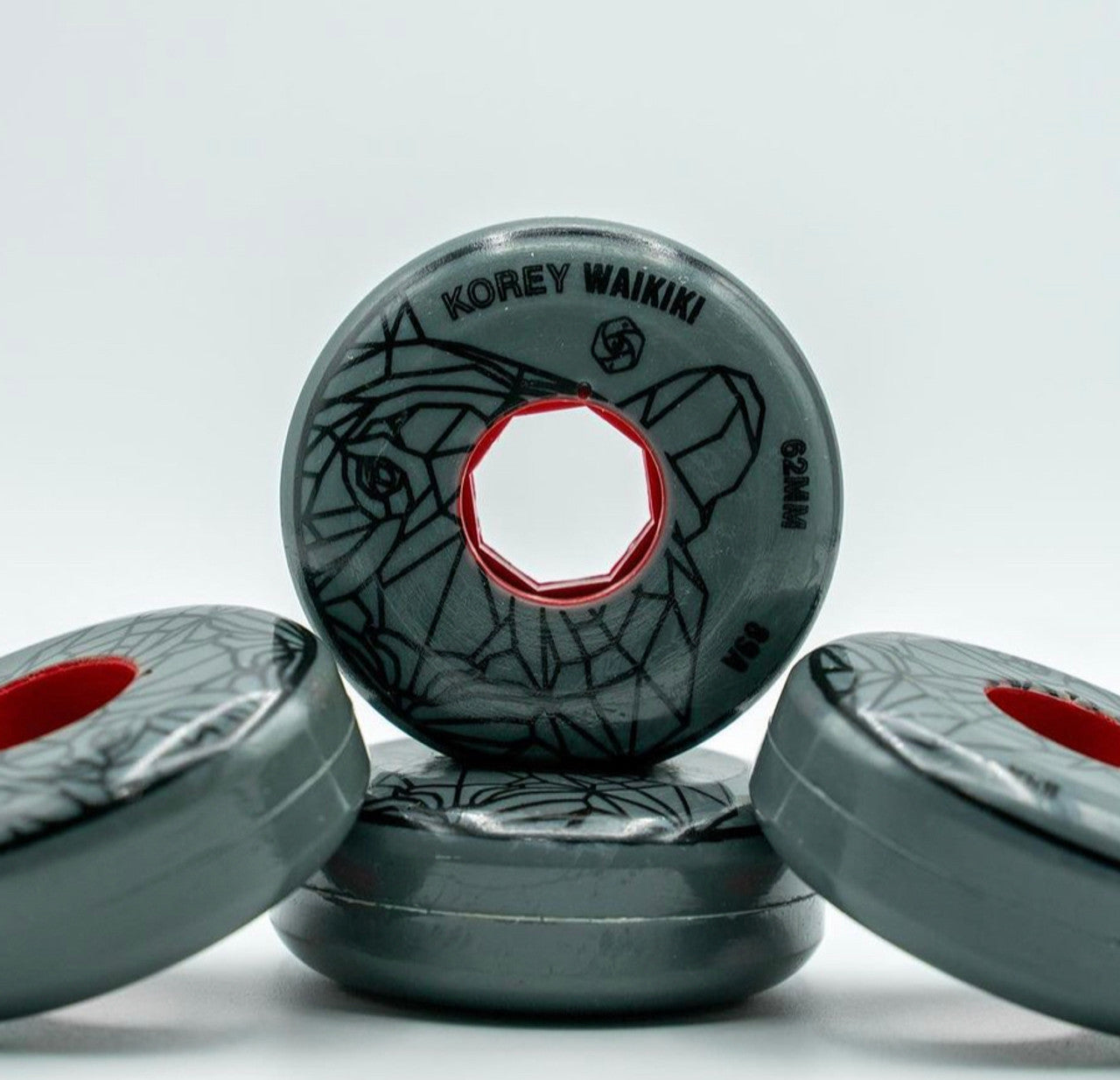 Red Eye Korey Waikiki 62mm/89a Wheels (4pk)