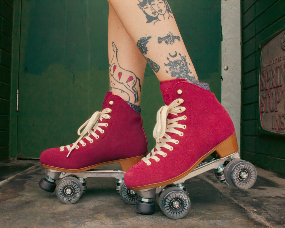 Chuffed Skates Wanderer - Burgundy