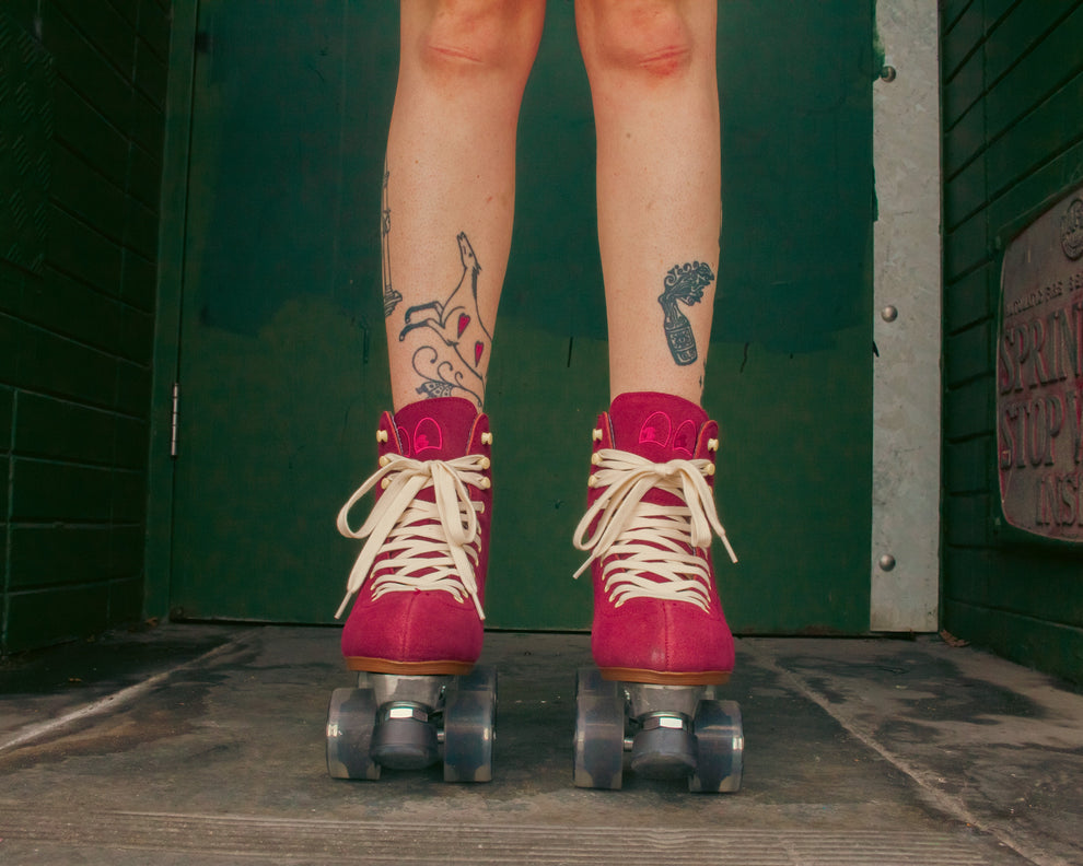 Chuffed Skates Wanderer - Burgundy