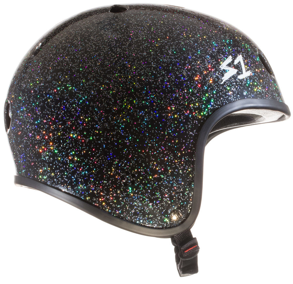 S1 Retro Lifer Helmet - Black Glitter