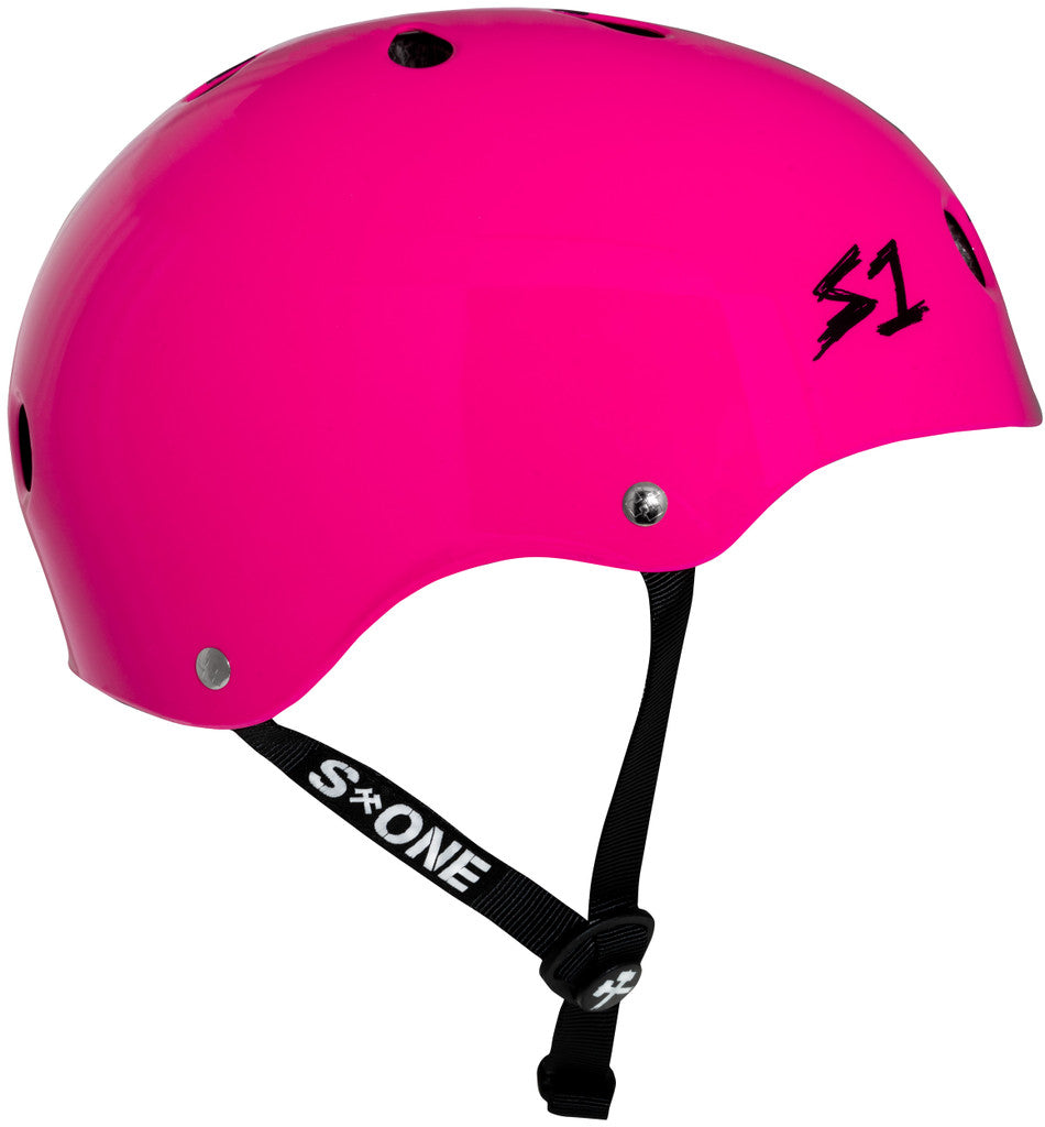 S1 Lifer Helmet - Pink Gloss w/ Checkers