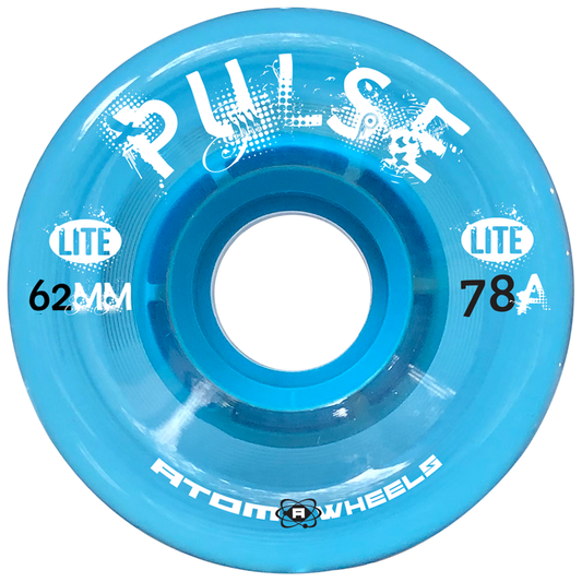 Atom Pulse Lite Wheels 62mm/78A Blue
