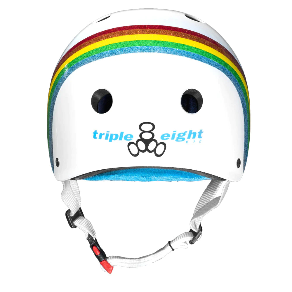 Triple 8 - The Certified Sweatsaver - Rainbow Sparkle / White